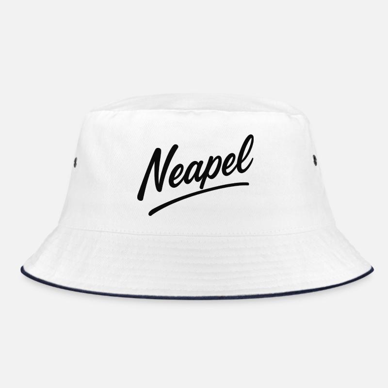 Neapel Script Schriftzug Bucket Hat