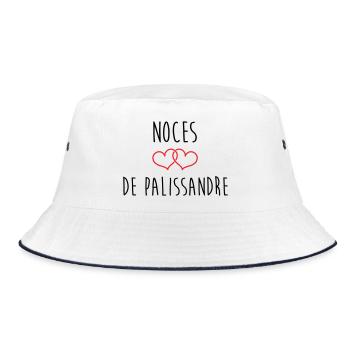 Noces de Palissandre 65 Ans Union - Bob - blanc/marine - Devant