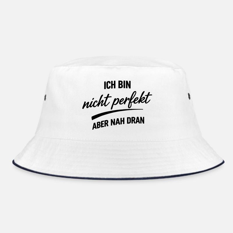 Ich bin nicht Perfekt Bucket Hat