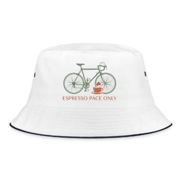Maillot vélo Espresso Pace - Bob - blanc/marine - Devant