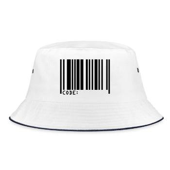 barcode - Bob - blanc/marine - Devant