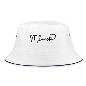 Milano Heartbeat Milan Italie - Bob - blanc/marine - Devant