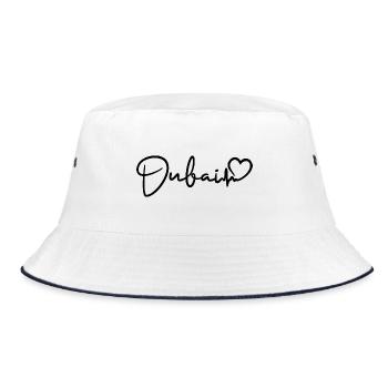 Battement de cœur de Dubaï - Bob - blanc/marine - Devant