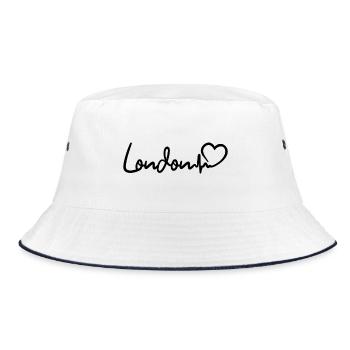 Londres Heartbeat - Bob - blanc/marine - Devant