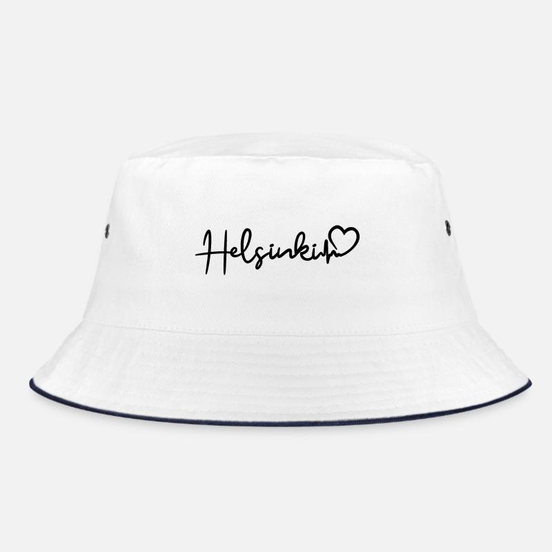 Helsinki Herzschlag Bucket Hat