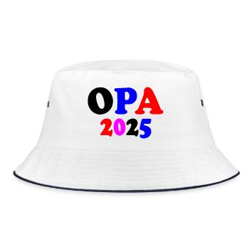 Papy 2025 - Bob - blanc/marine - Devant