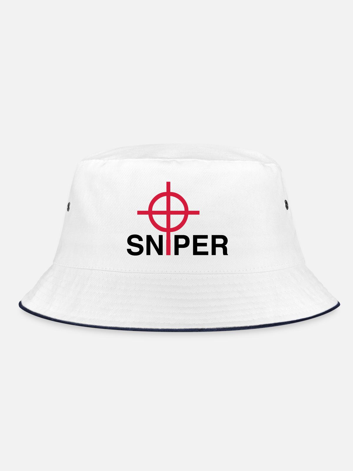 Sniper - Bob - blanc/marine - Devant