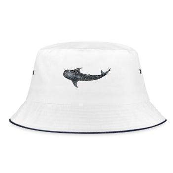 Requin baleine - Bob - blanc/marine - Devant