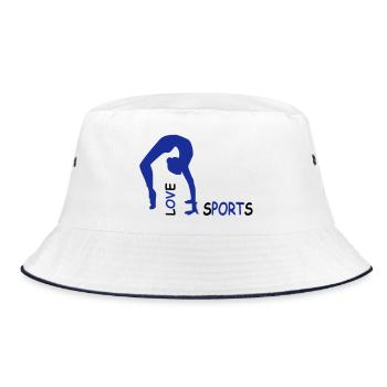 love sport - Bob - blanc/marine - Devant