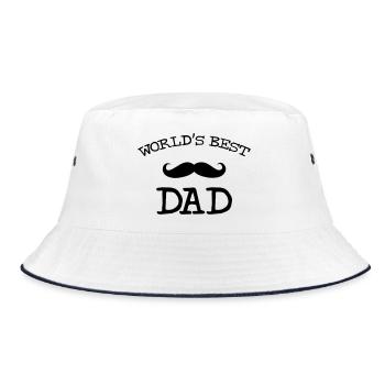 World's Best Dad - Bob - blanc/marine - Devant