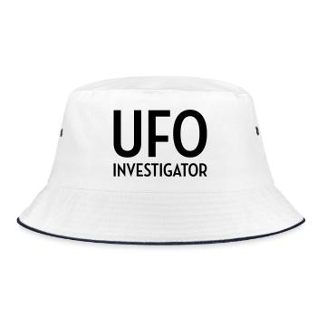 Ovni Ufo Extraterrestre Espace Geek Planète - Bob - blanc/marine - Devant