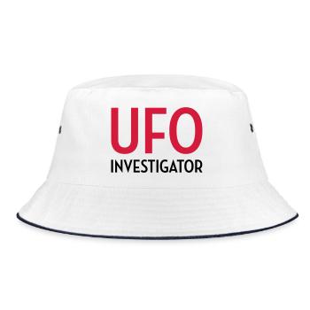 Ovni Ufo Extraterrestre Espace Geek Planète - Bob - blanc/marine - Devant