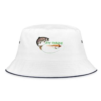 fly fishing - Bob - blanc/marine - Devant