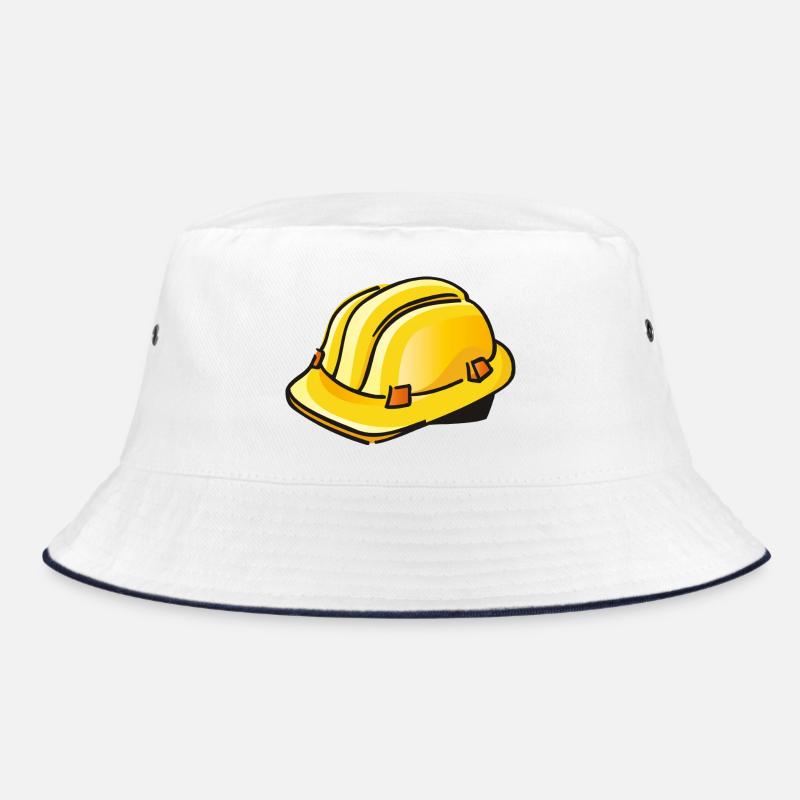 gelber Bauhelm | hard hat Bucket Hat