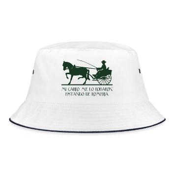 Mein Wagen - Bucket Hat - Weiß/Navy - Vorne
