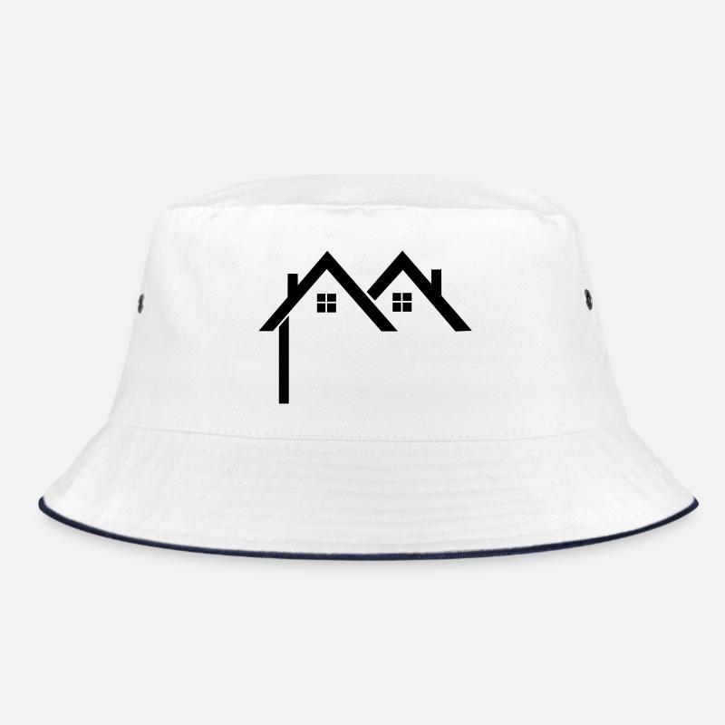 Quartier résidentiel Maisons avec logo Bob