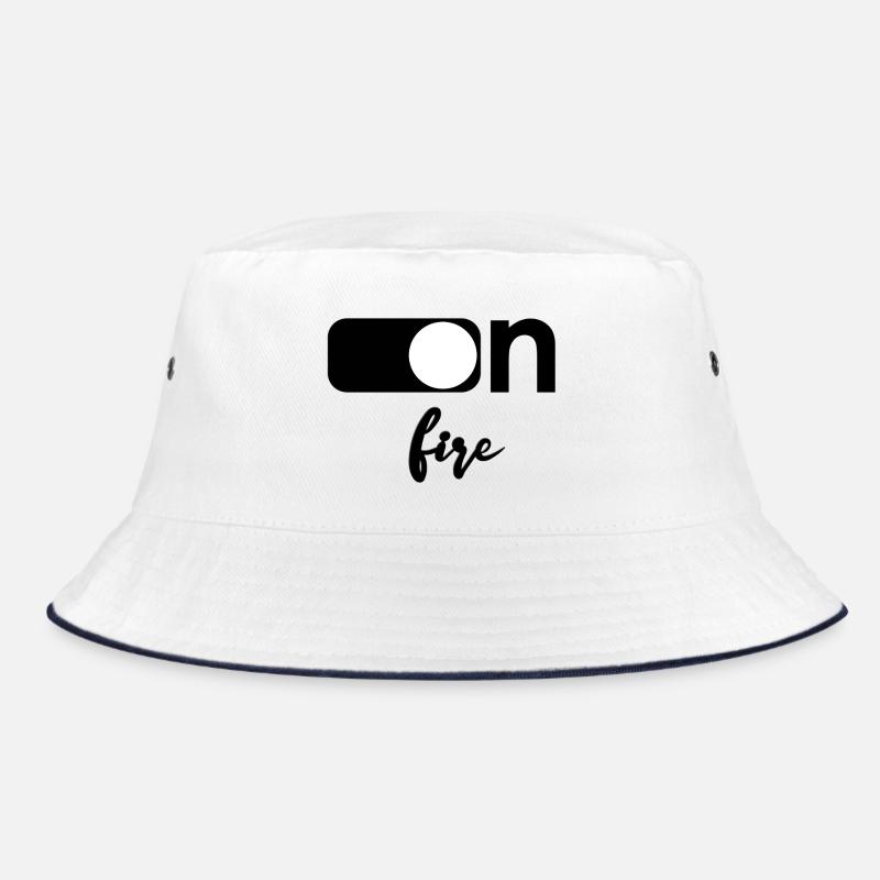 On fire Bucket Hat