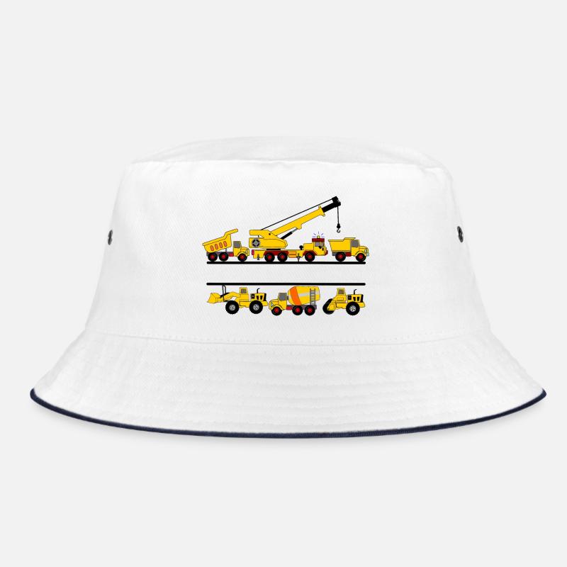 Arbeitswagen mit Typenschild Bucket Hat