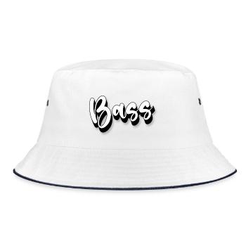 Bass - Bucket Hat - white/navy - Front