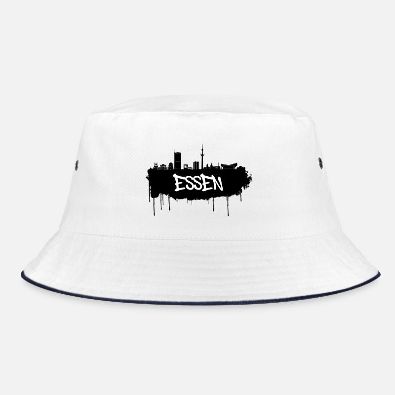 Essen Graffiti Skyline Bucket Hat