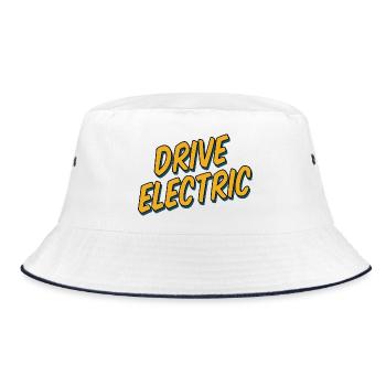 Drive Electric Supercharge - Fans de voitures électriques - Bob - blanc/marine - Devant