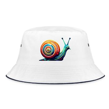 Escargot - Bob - blanc/marine - Devant