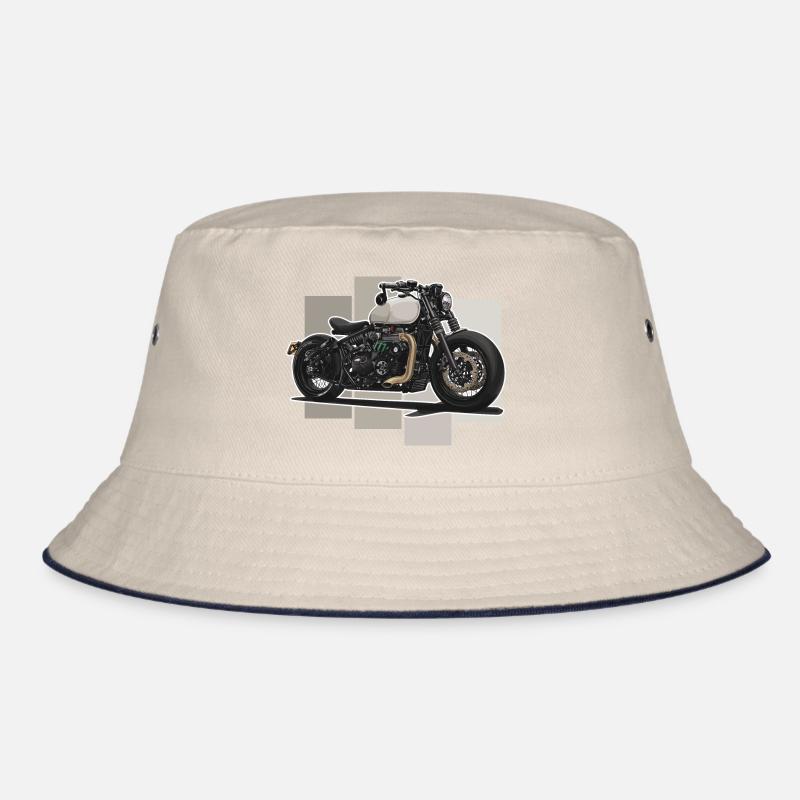 Bobber // Custom // Motorcycle Bucket Hat