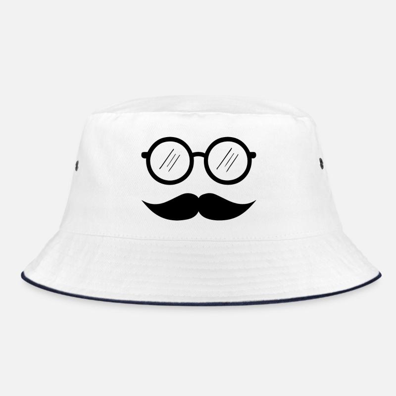 Schnurrbart Bucket Hat