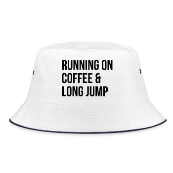 Long Jump Long Jump Long Jump - Bucket Hat - white/navy - Front