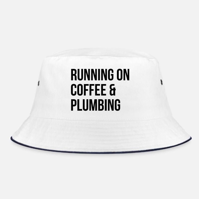 Plumber - Bucket Hat - white/navy