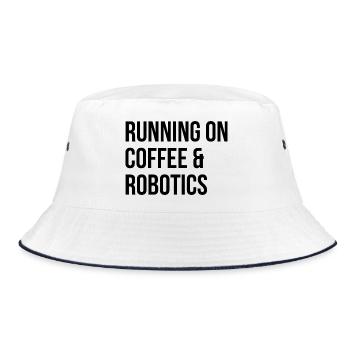 Robotics Robotics Robotics - Bucket Hat - white/navy - Front
