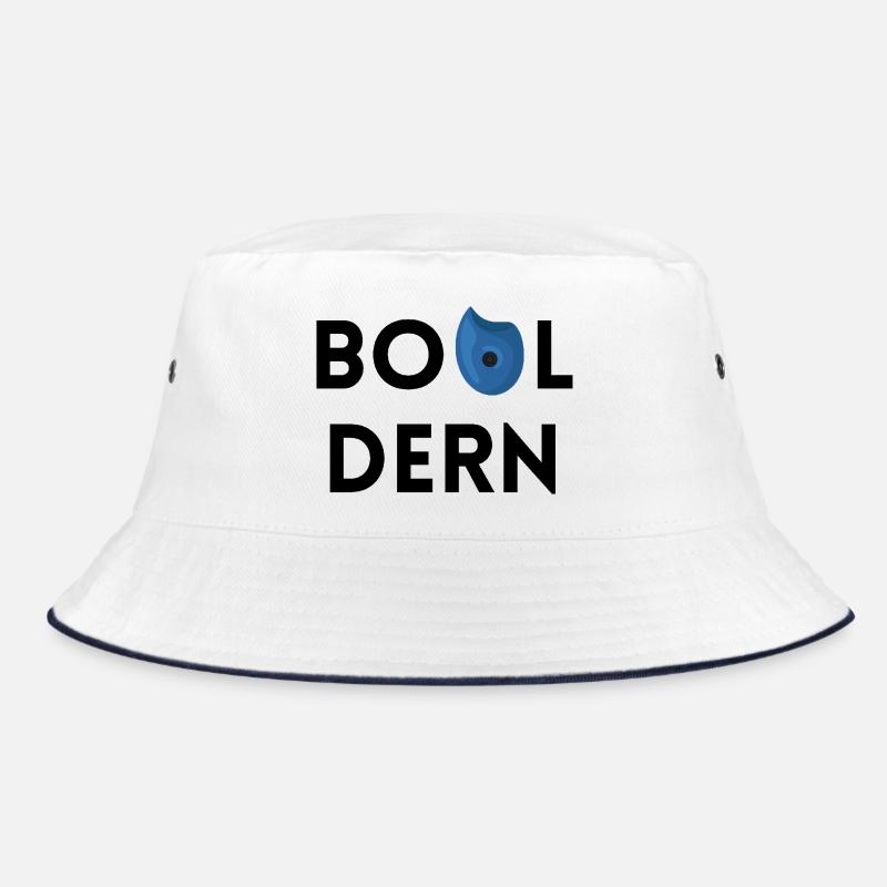 Bouldern - Simples Design mit Bouldergriff Bucket Hat