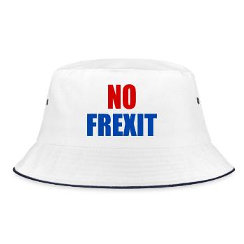 No frexit - Bob - blanc/marine - Devant