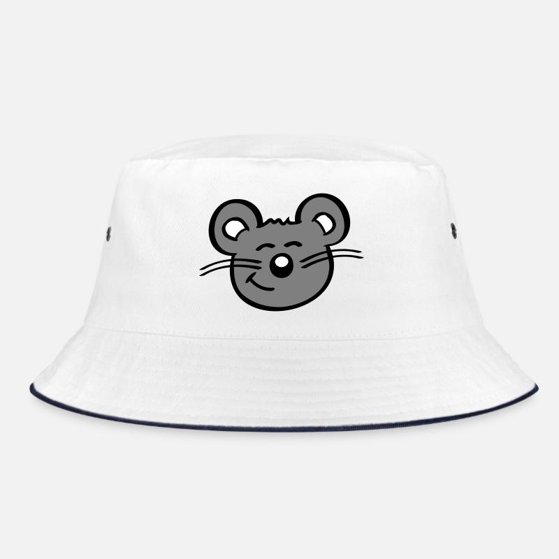 Mouse Mouse Cute Little Rat Rodent Friendly Bucket Hat