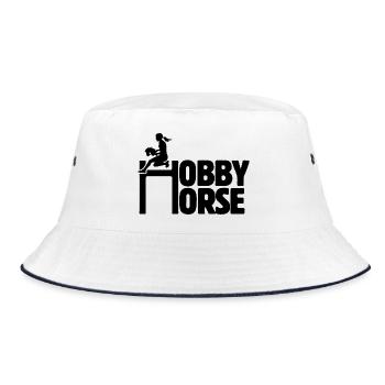 Cheval de loisir - Cheval de loisir - Équitation - Cadeau - Bob - blanc/marine - Devant