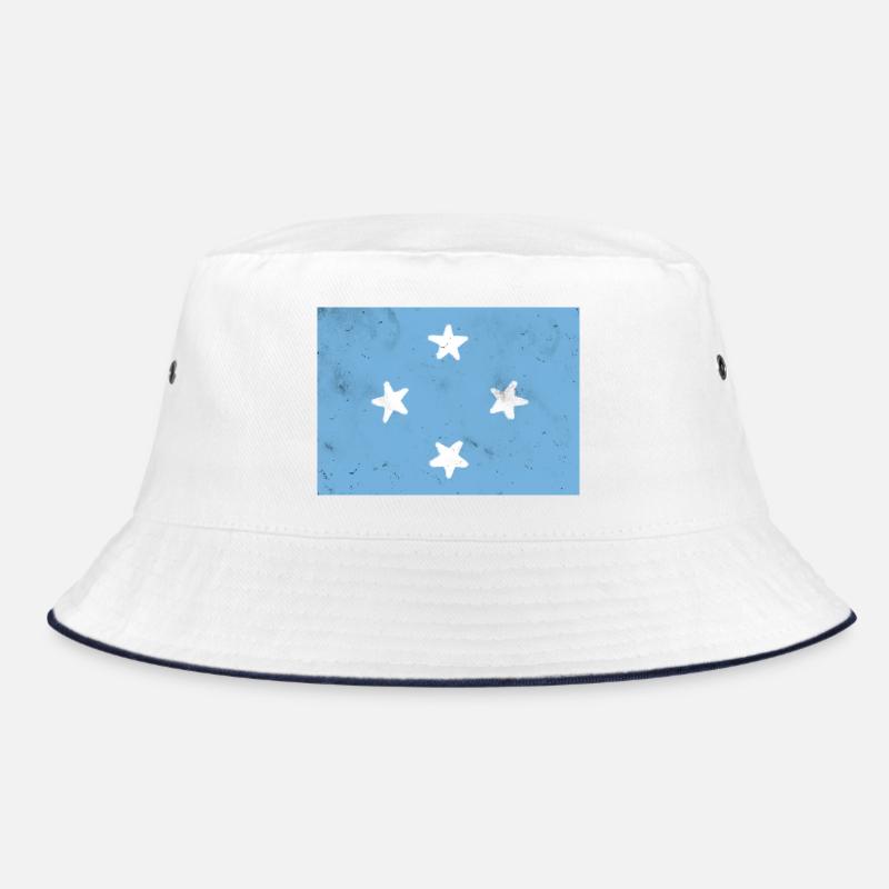 Flagge von Mikronesien Bucket Hat