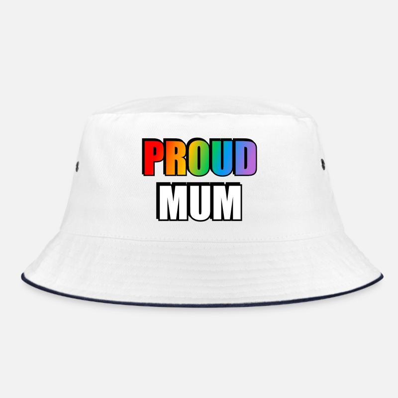 Regenbogen Stolz Mutter Schwul Verbündeter Bucket Hat