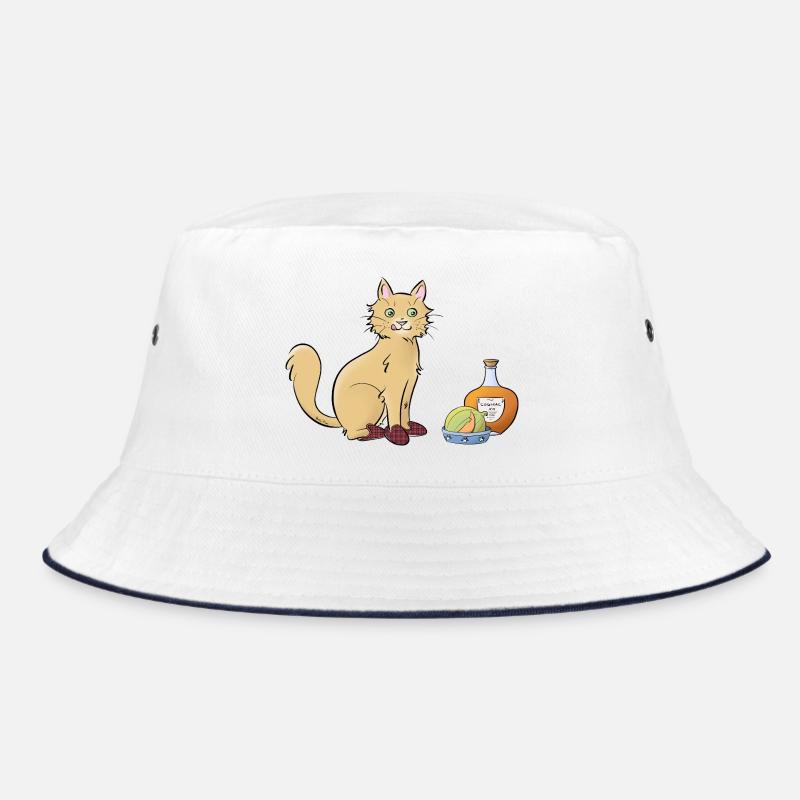 Chat-rentais - Bob - blanc/marine