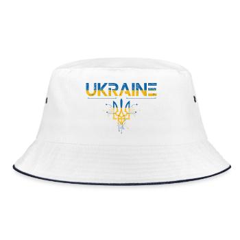 Circuit Trident Ukraine - Bob - blanc/marine - Devant