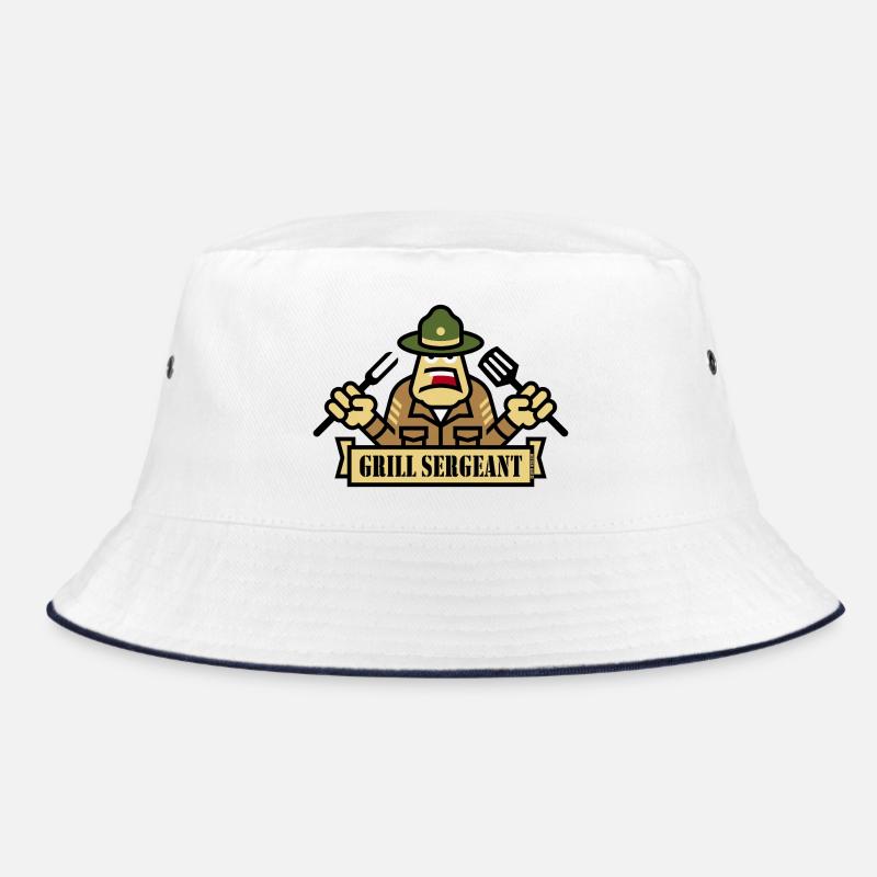 Grill Sergeant (Grillen / BBQ / Barbecue) Bucket Hat