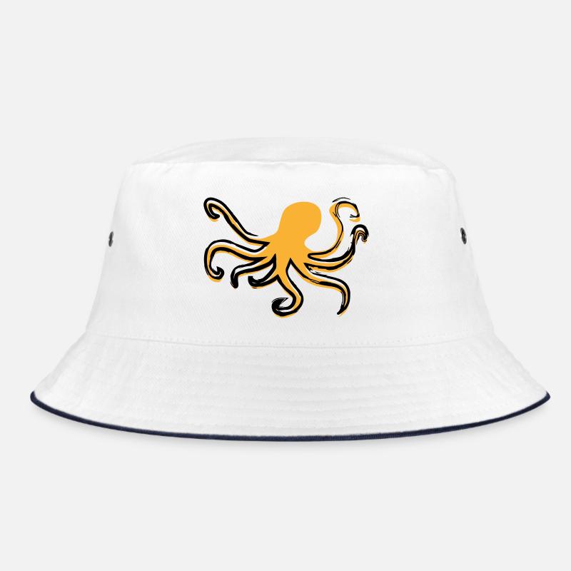 Octopus Style Bucket Hat