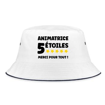ANIMATRICE - Bob - blanc/marine - Devant