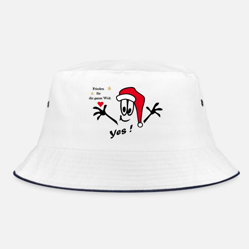 Weihnachtsmann mit Herz Bucket Hat