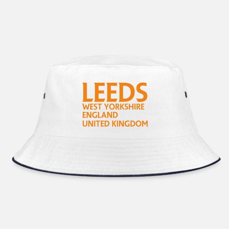 Leeds – England Liedtextdesign Bucket Hat
