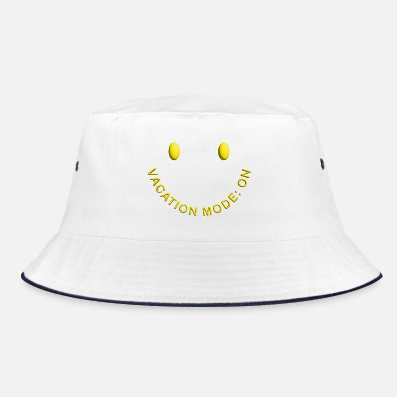 Vacation Mode On Good Mood Statement Bucket Hat