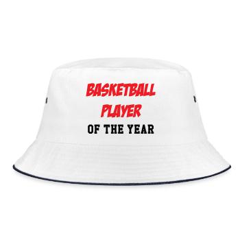 joueur de Basket de l'Année - Bob - blanc/marine - Devant