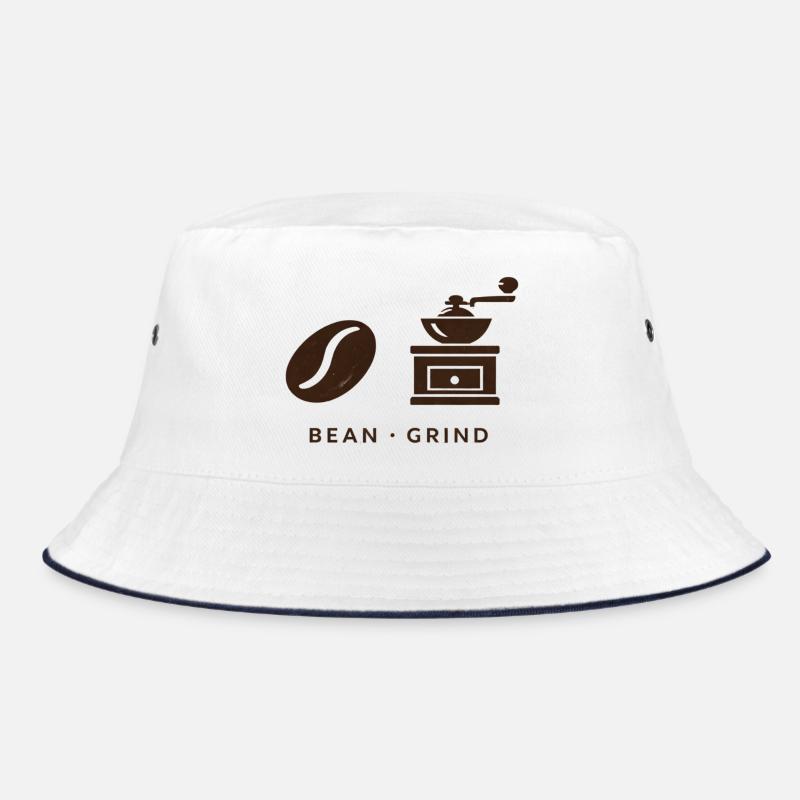 BEAN . GRIND . COFFEE . COFFEE Bucket Hat