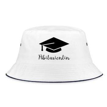 Diplômé du secondaire - Bob - blanc/marine - Devant