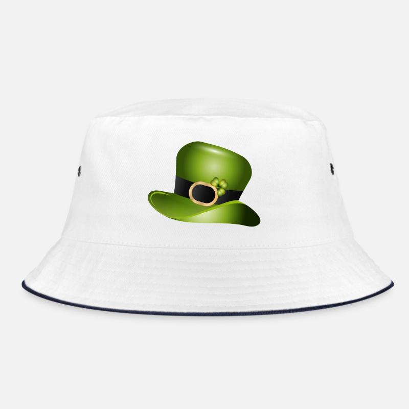 Haut-de-forme vert avec trèfle – Saint Patrick Bob