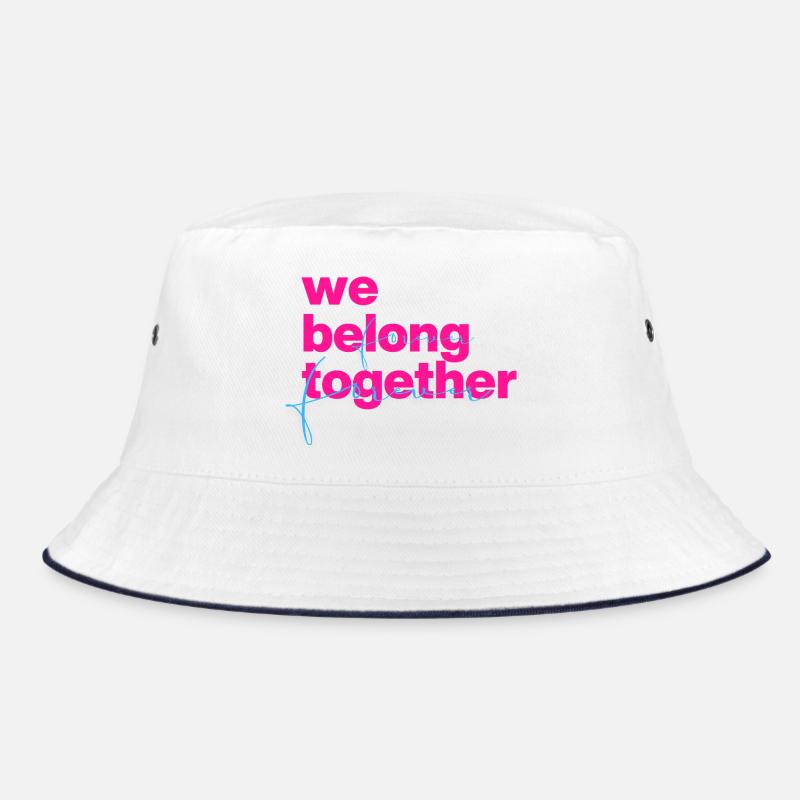 We belong together Neon Script Bucket Hat